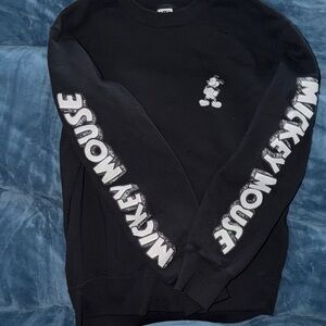 Mickey Mouse Black Crewneck